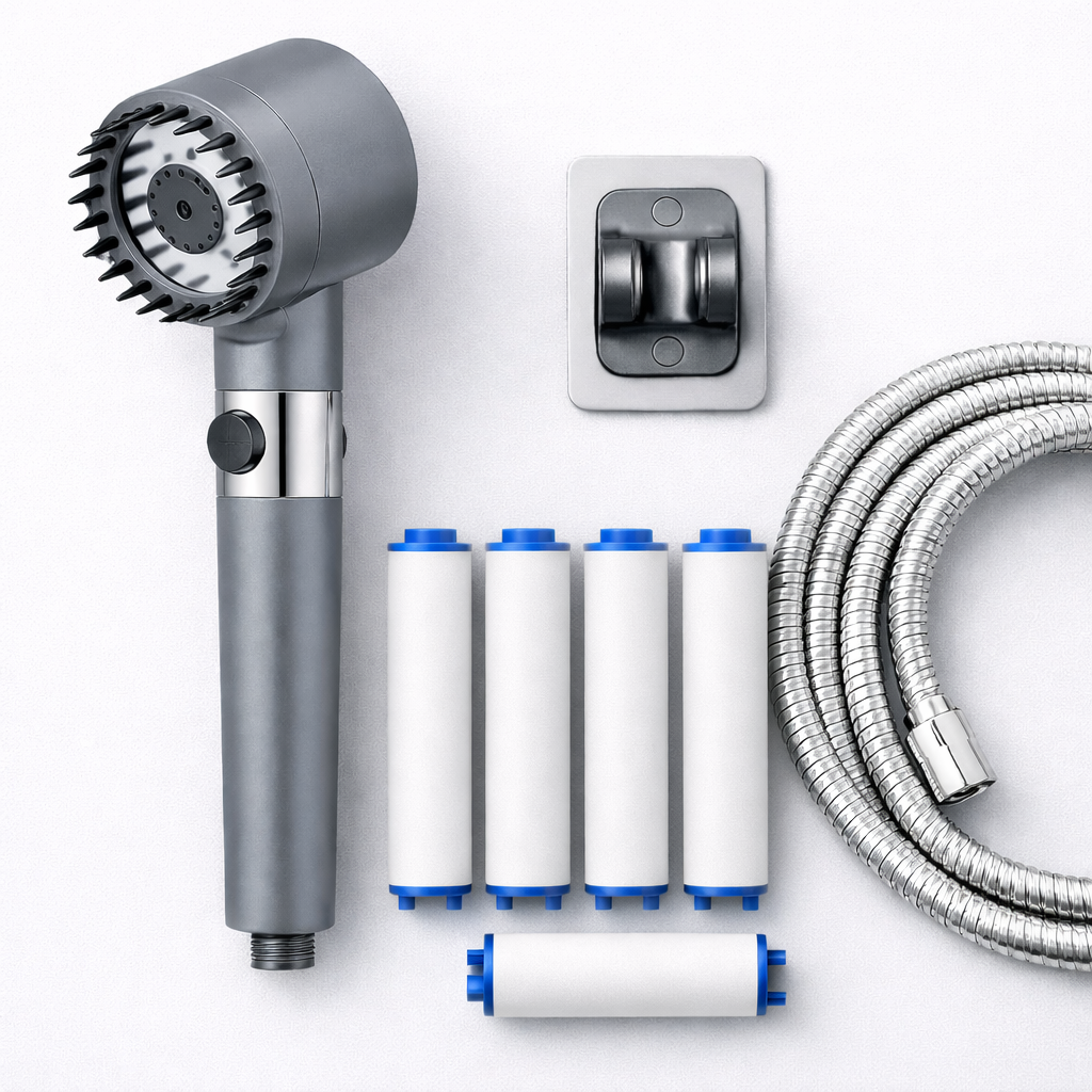 Bluorya™ Filtered High-Pressure Shower Head
